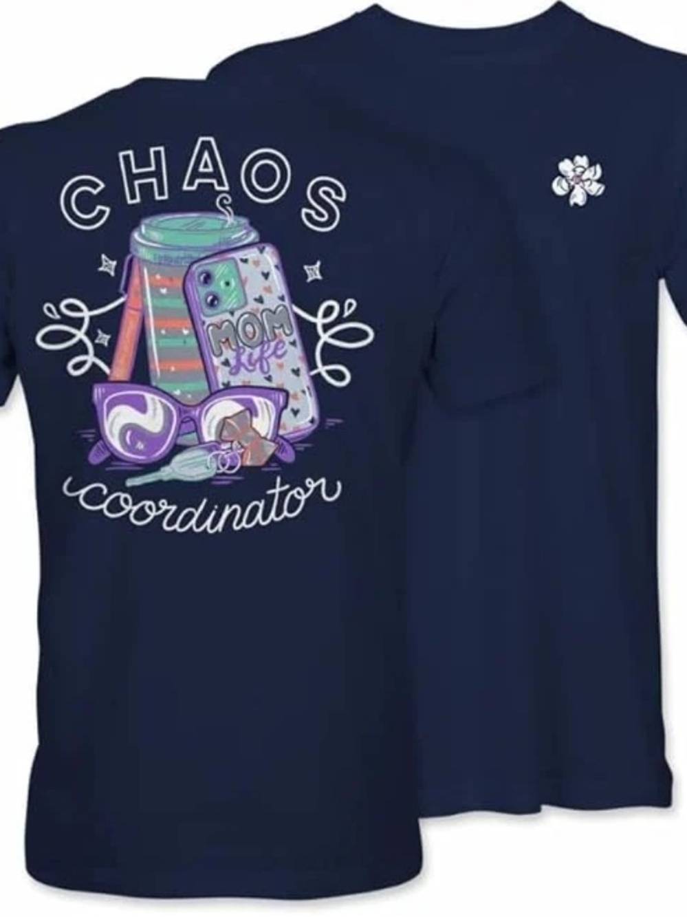 NWT "Chaos Coordinator" Mom Life Tee
